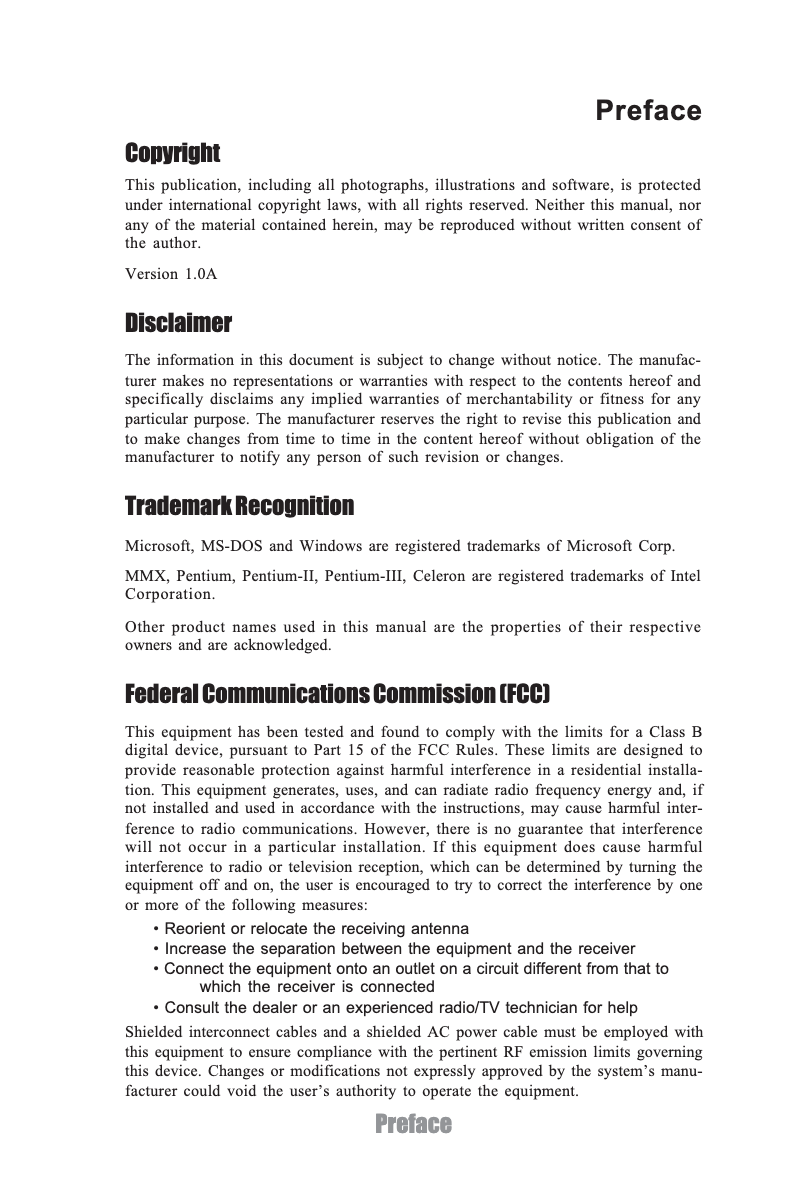 Page 1 de la notice Manuel utilisateur ECS H61H-G11 (V1.0)