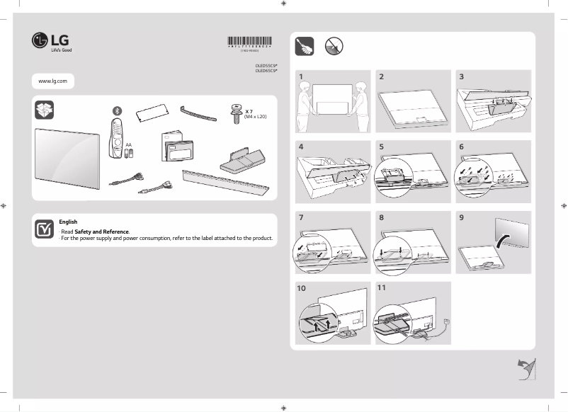 Page n°1 - Manuel utilisateur LG OLED55C9PPA