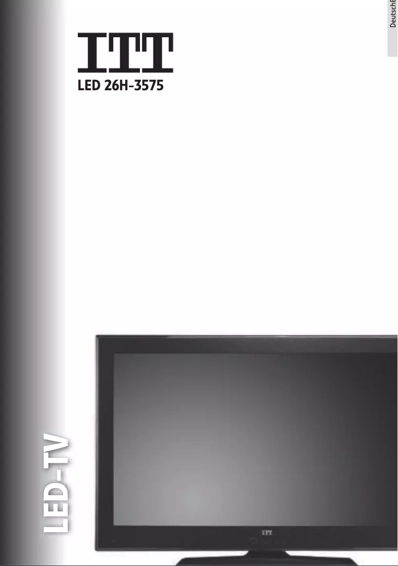 Image de la première page du manuel de l'appareil LED 26H-3575