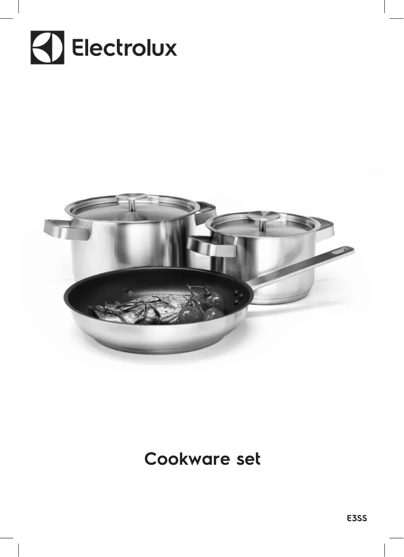 Page 1 de la notice Manuel utilisateur Electrolux E3SS
