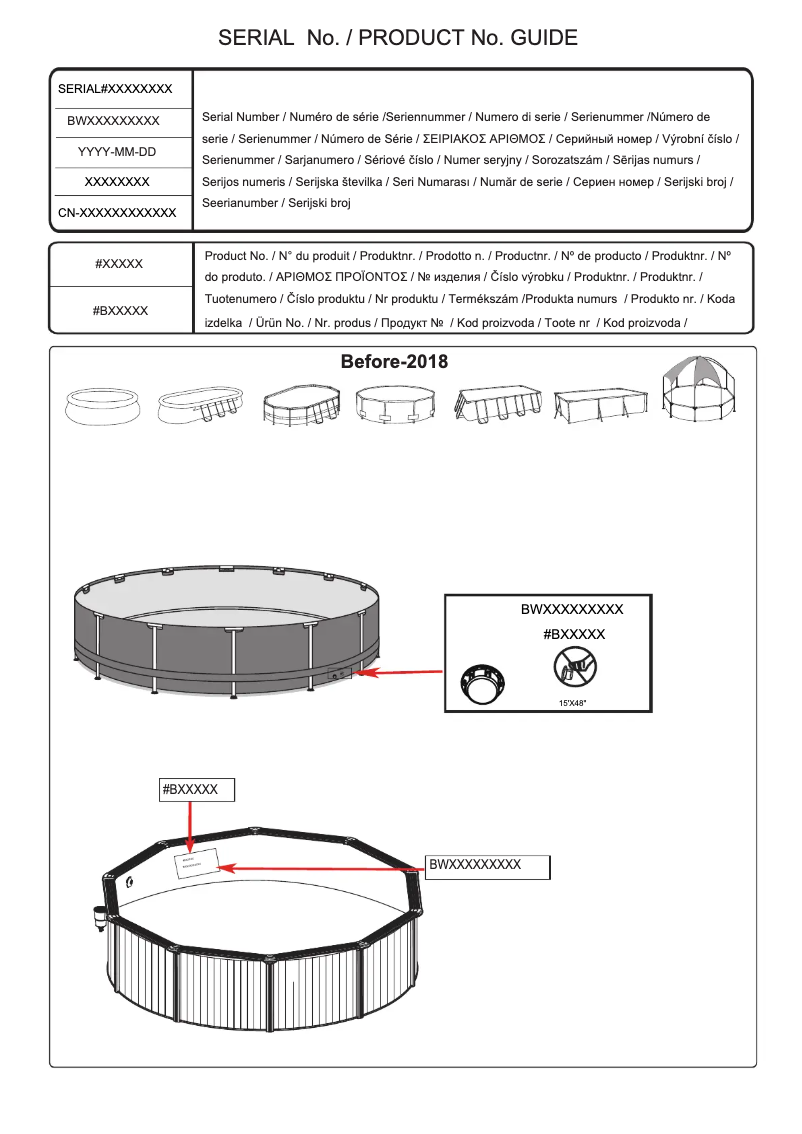 Image de la première page du manuel de l'appareil H2OGO! 53354