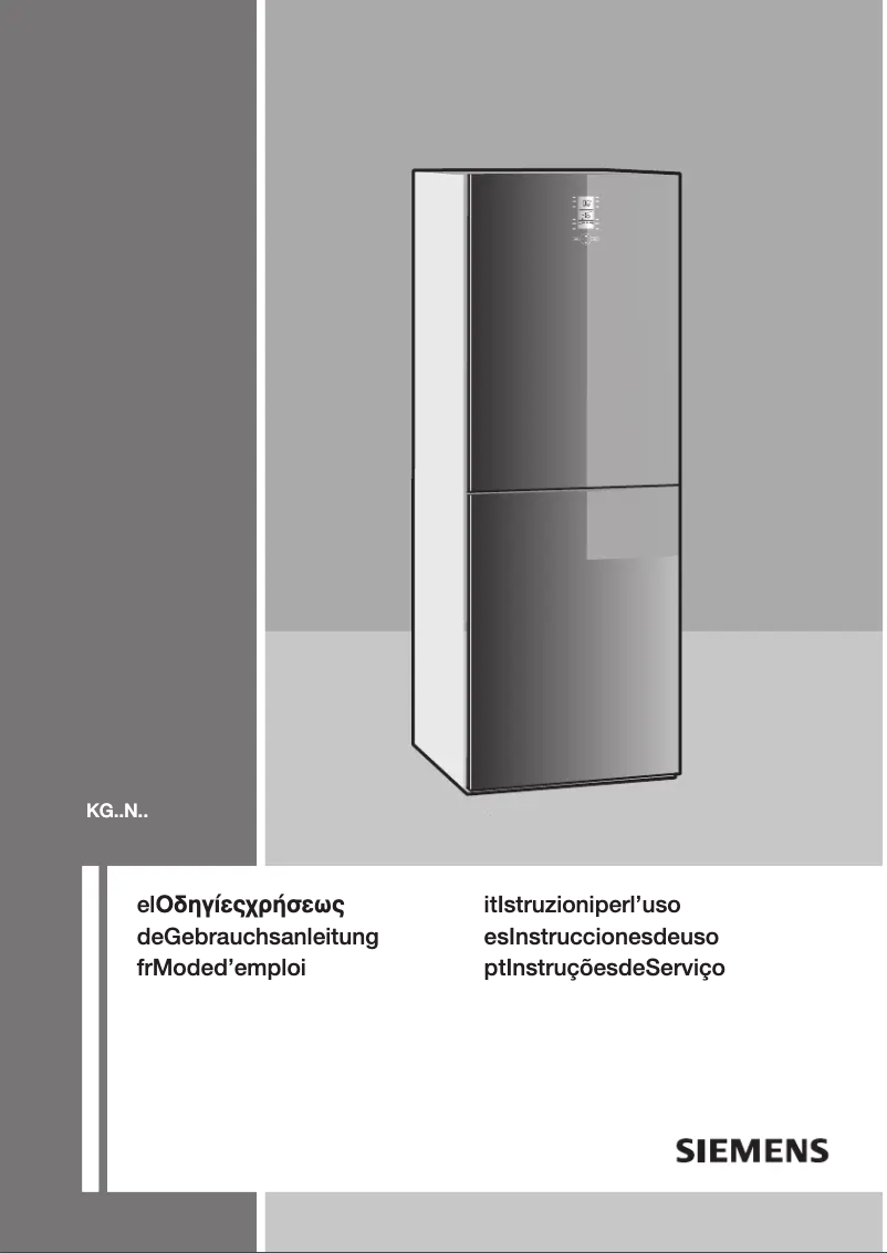 Page 1 de la notice Mode d'emploi Siemens KG49NST30