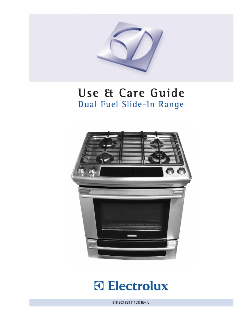 Page n°1 - Manuel utilisateur Electrolux EI30DS55LB