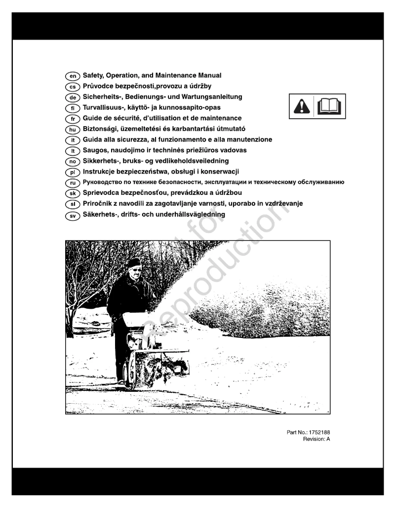 Page n°1 - Manuel utilisateur NAC MH61900