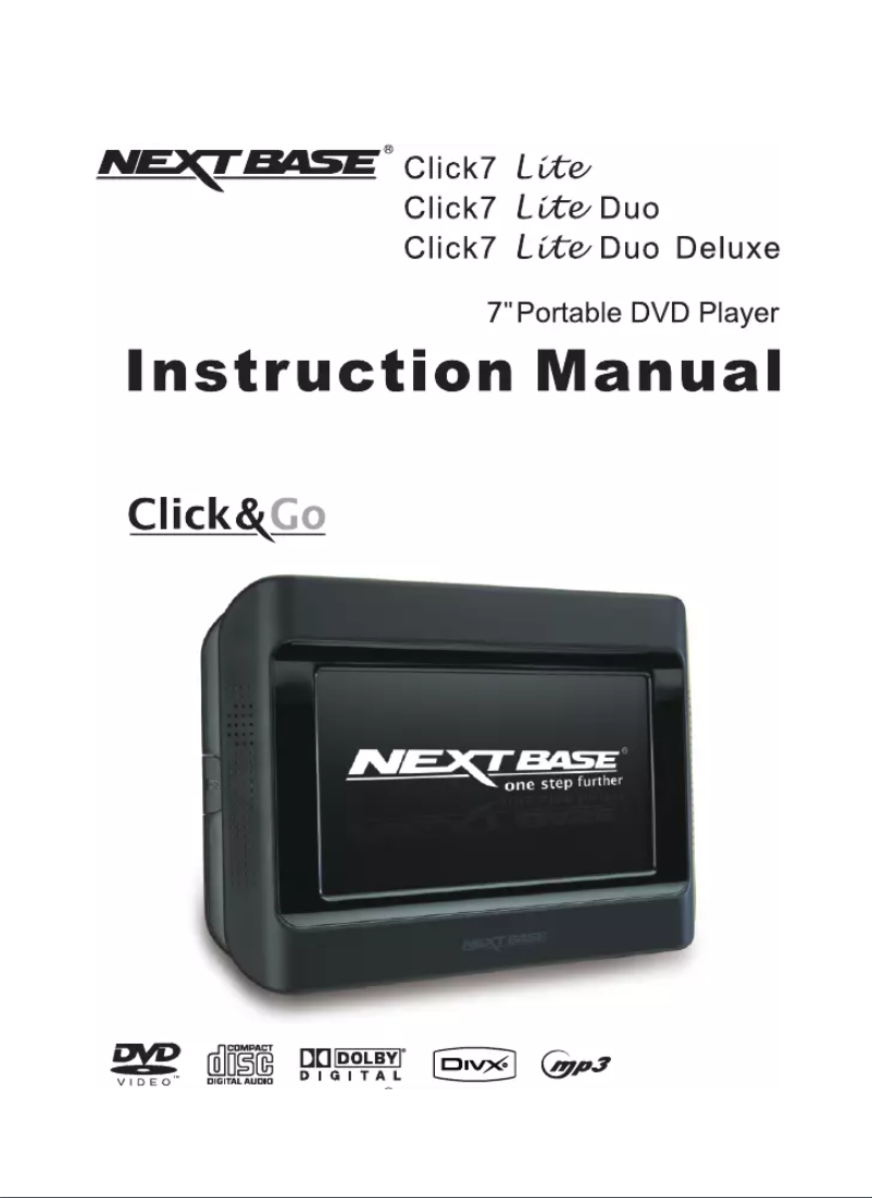 Image de la première page du manuel de l'appareil Click 7 Lite Duo Deluxe