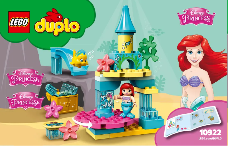 Page 1 de la notice Manuel utilisateur Lego Duplo 10922