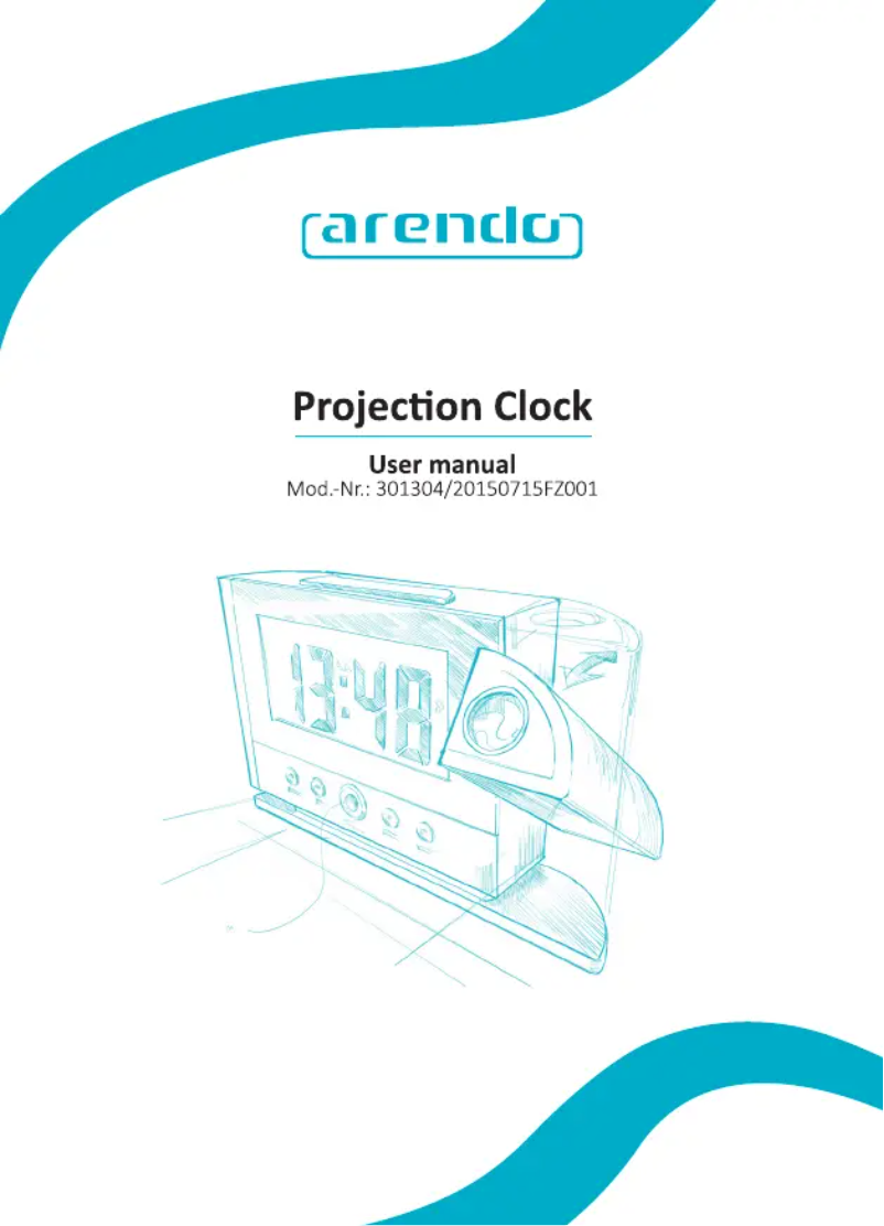 Page 1 de la notice Manuel utilisateur Arendo 301304