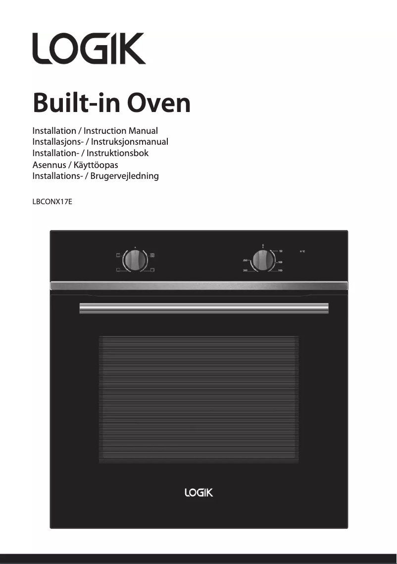 Página 1 del manual Manual de usuario Logik LBCONX17E