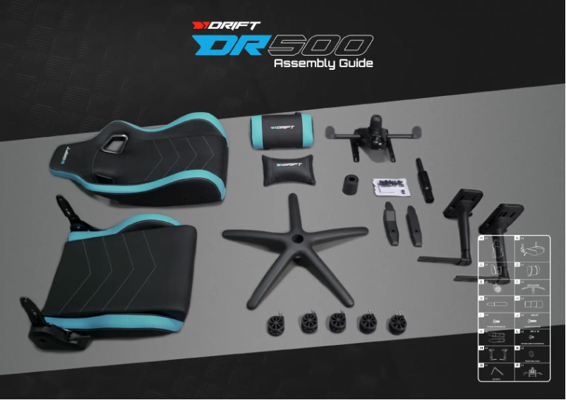 Page n°1 - Manuel utilisateur Drift DR500