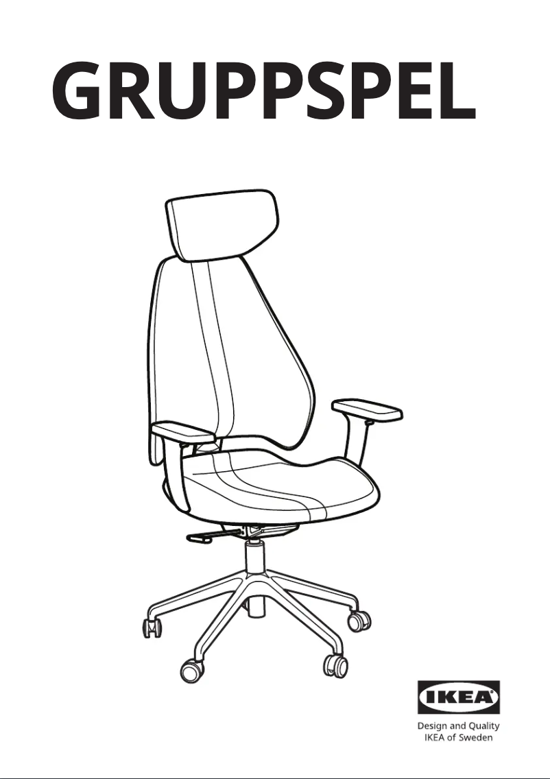 Image de la première page du manuel de l'appareil GRUPPSPEL 605.075.86