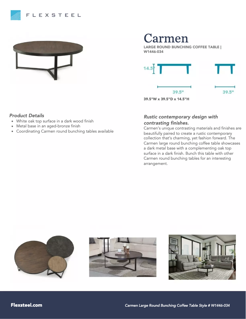 Image de la première page du manuel de l'appareil Carmen W1446-034