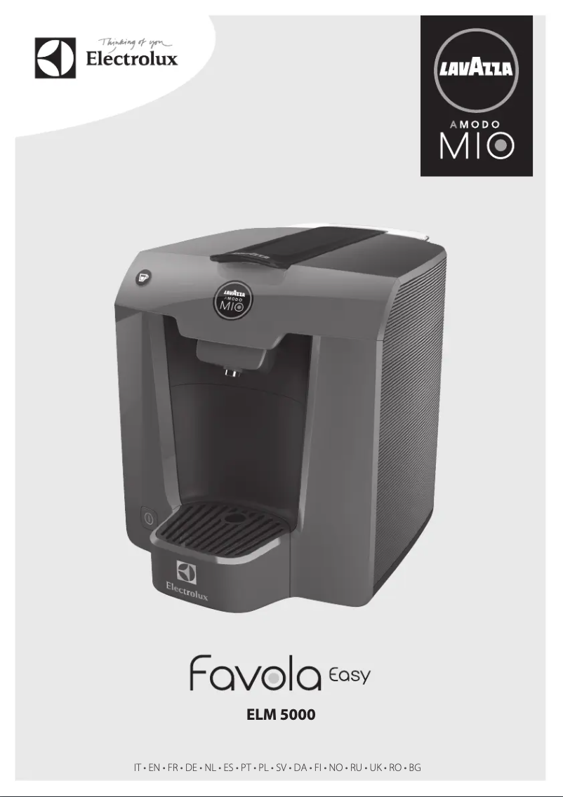 Page 1 de la notice Manuel utilisateur Electrolux Favola Easy