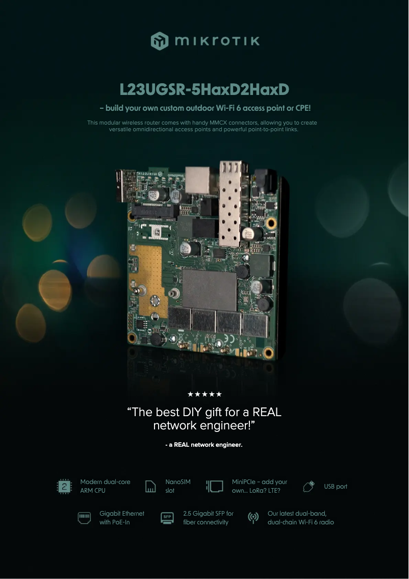 Image de la première page du manuel de l'appareil L23UGSR-5HaxD2HaxD