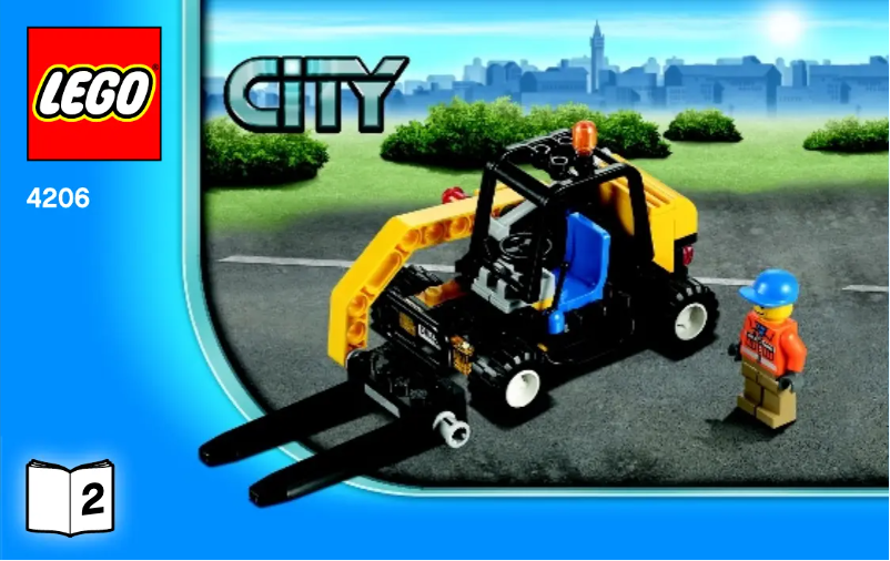 Page 1 de la notice Manuel utilisateur Lego Recycling Truck