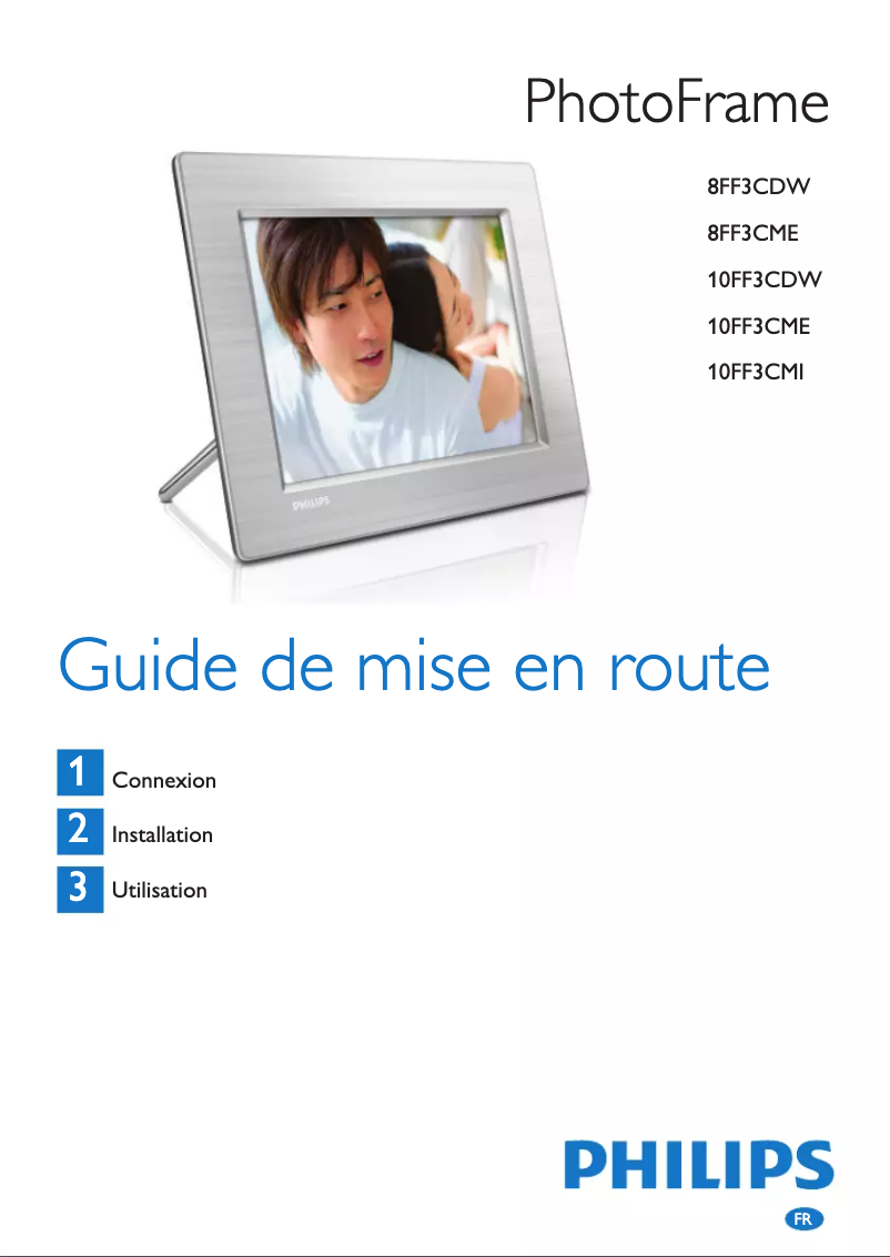 Página 1 del manual Guía de inicio rápido Philips 8FF3CDW