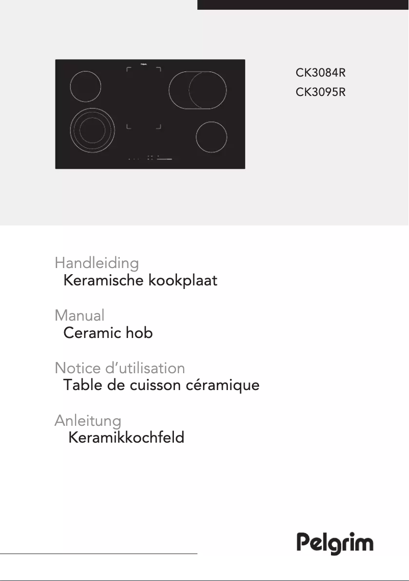 Image de la première page du manuel de l'appareil CK3095R