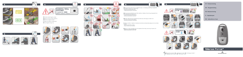 Page 1 de la notice Manuel utilisateur OBH Nordica Silence Force Parquet VO7743NA