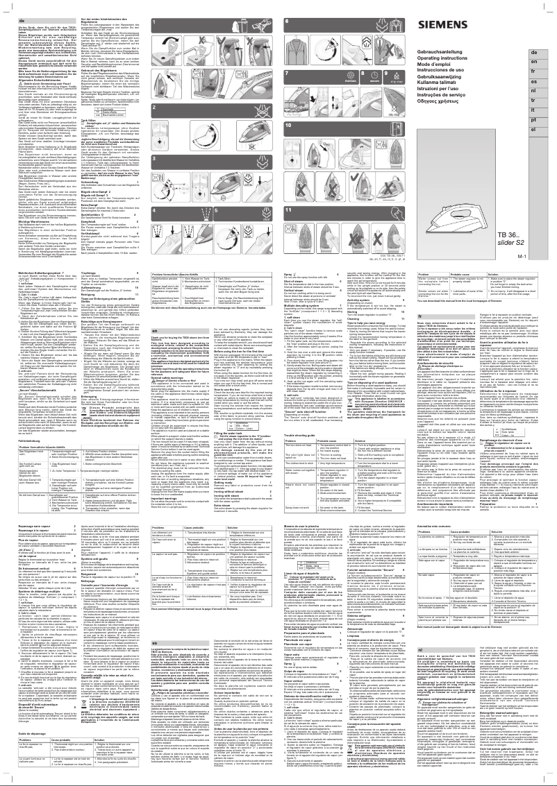 Página 1 del manual Manual de usuario Siemens KD32NX00