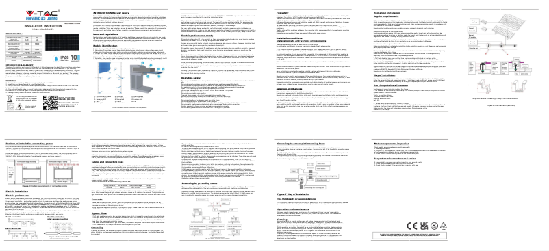 Page n°1 - Manuel utilisateur V-TAC VT-AU450-36V