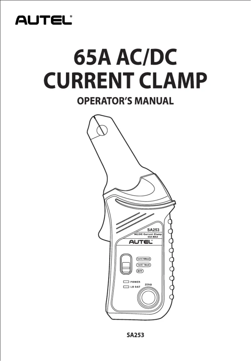 Page 1 de la notice Manuel utilisateur Autel MaxiSYS MSOAK