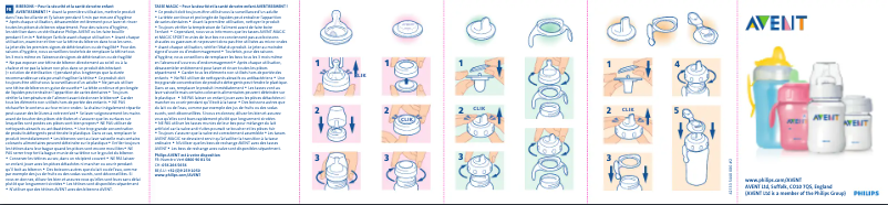 Página 1 del manual Manual de usuario Philips AVENT SCD261