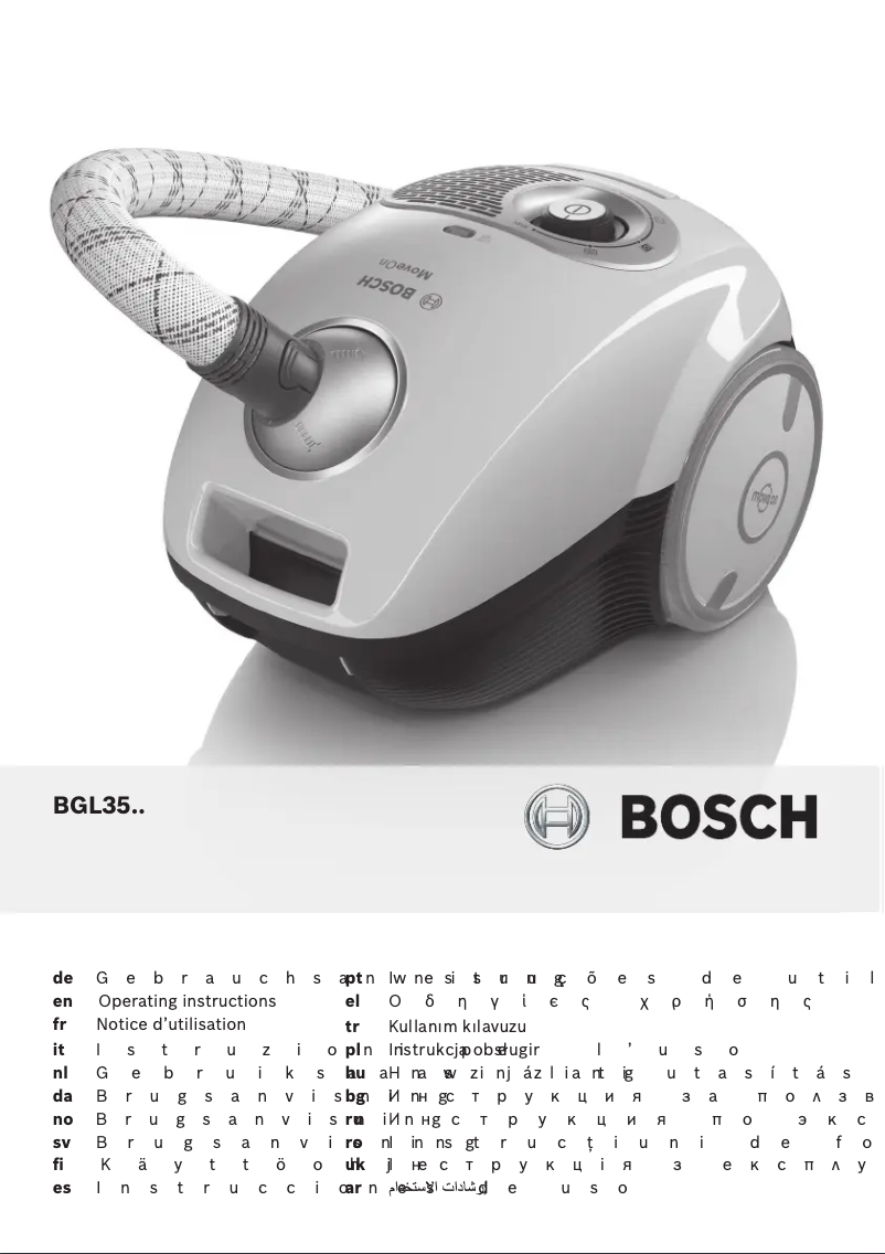 Página 1 del manual Manual de usuario Bosch BGL35MOVE7 MoveOn