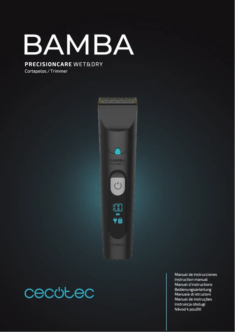 Page 1 de la notice Manuel utilisateur Cecotec PrecisionCare Wet&Dry