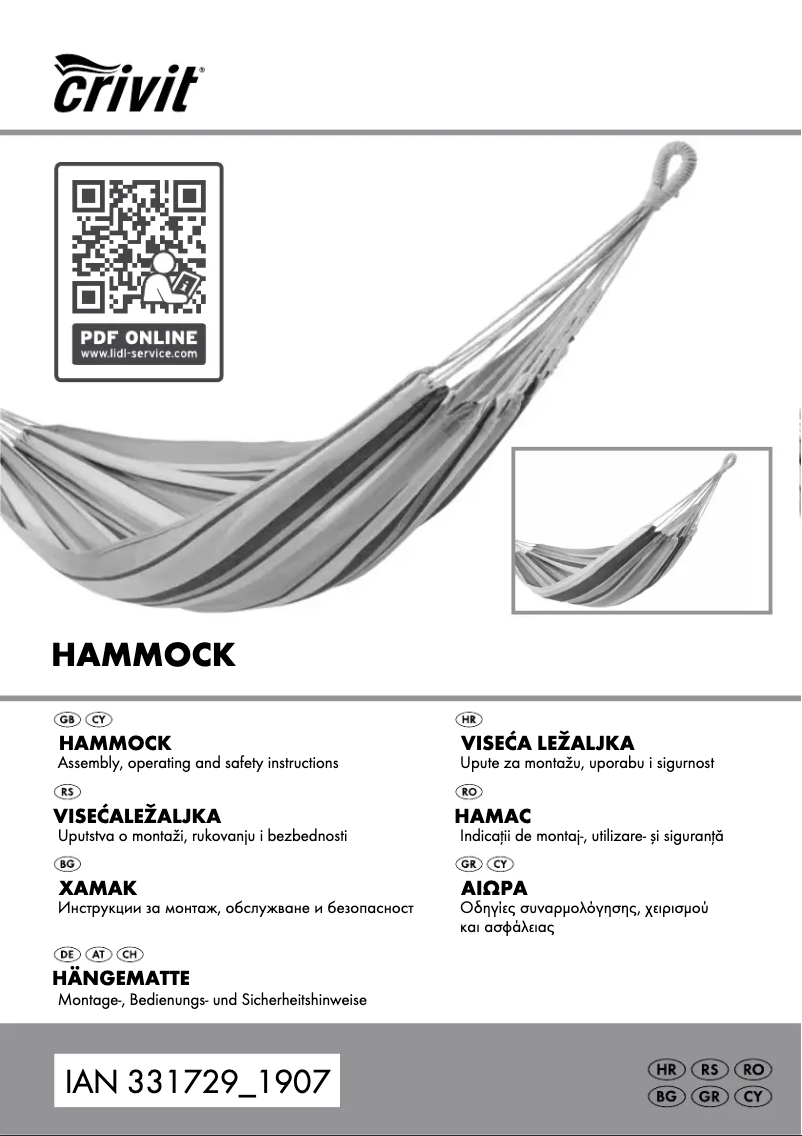 Image de la première page du manuel de l'appareil IAN 311754