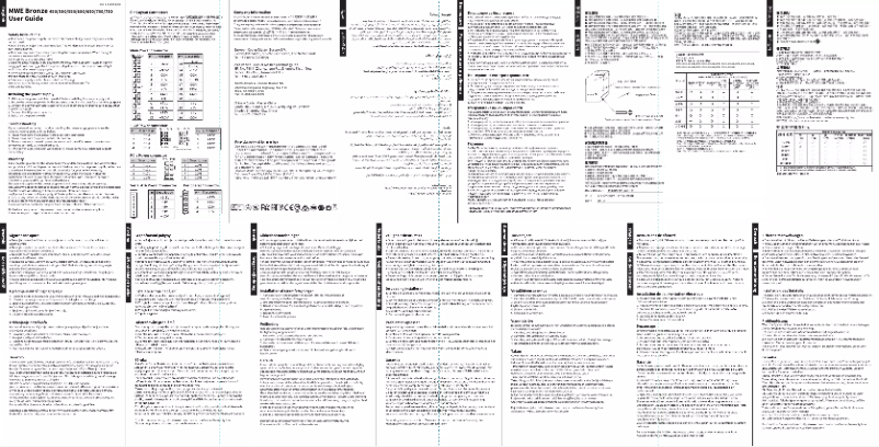 Image de la première page du manuel de l'appareil MWE 750 Bronze-v2