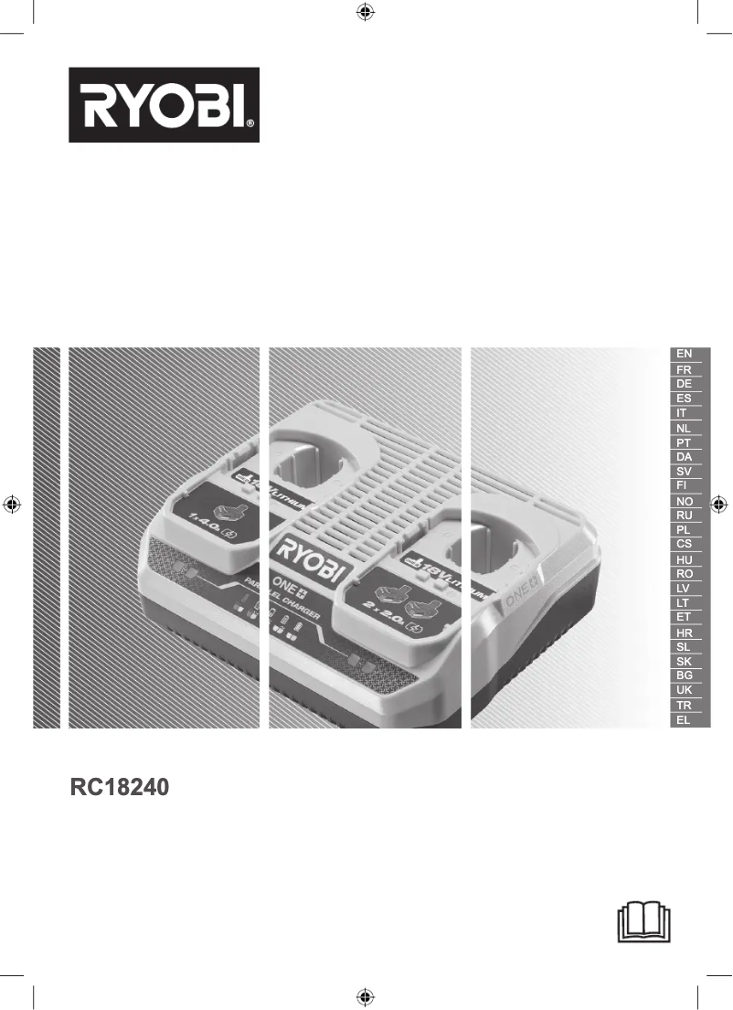 Página 1 del manual Manual de usuario RYOBI One+ RC18240G