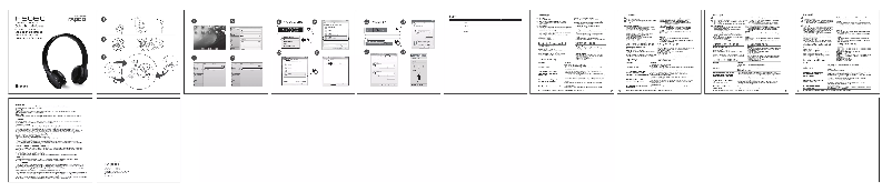 Page 1 de la notice Manuel utilisateur Rapoo H6060