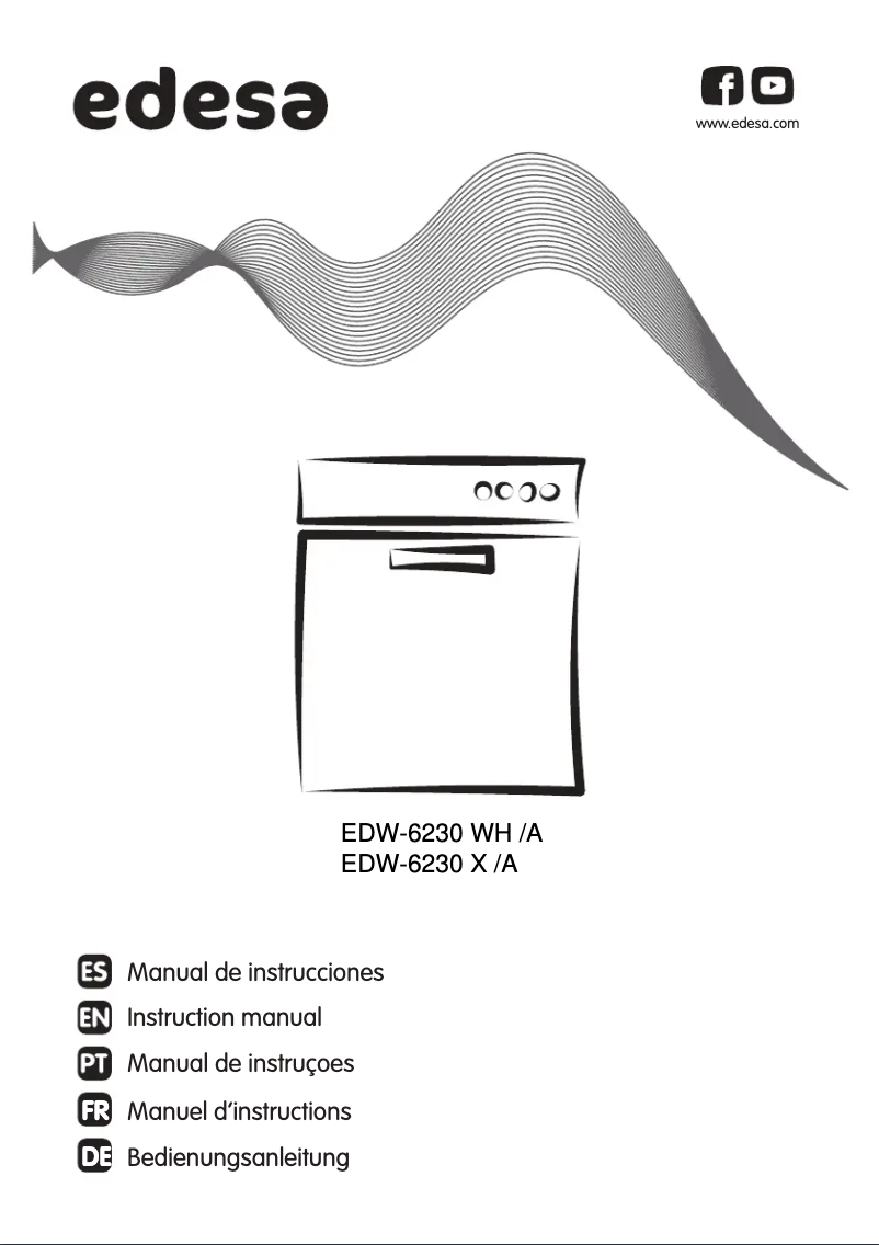 Page n°1 - Manuel utilisateur Edesa EDW-6230 X