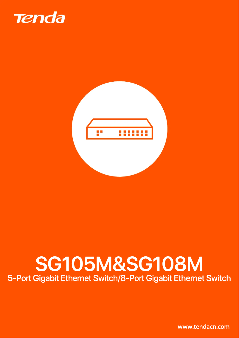 Image de la première page du manuel de l'appareil SG105M