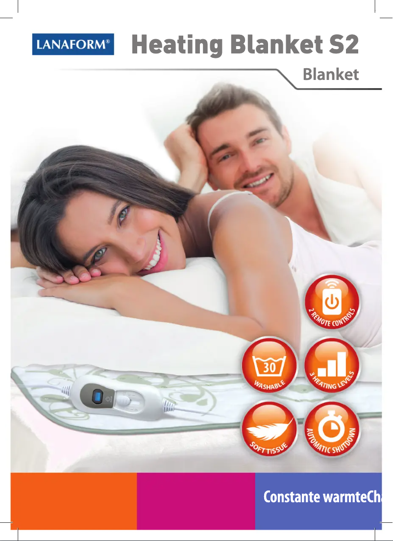 Image de la première page du manuel de l'appareil Heating Blanket S2