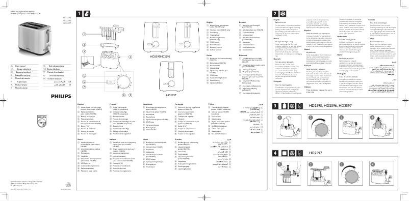 Página 1 del manual Manual de usuario Philips Daily Collection