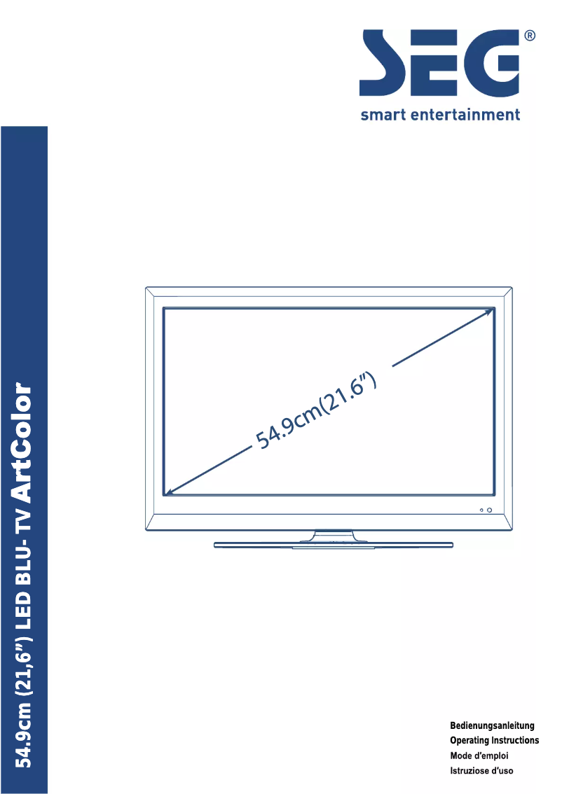 Image de la première page du manuel de l'appareil ArtColor