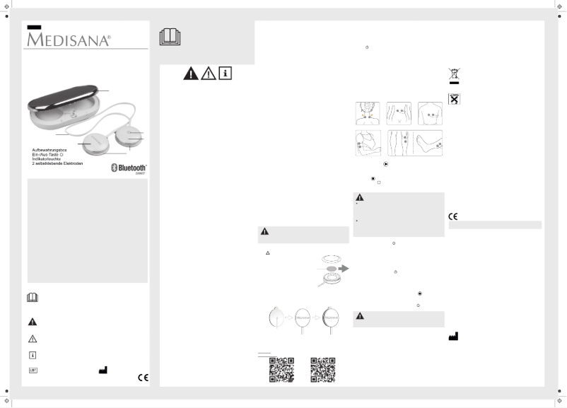 Image de la première page du manuel de l'appareil BT 850