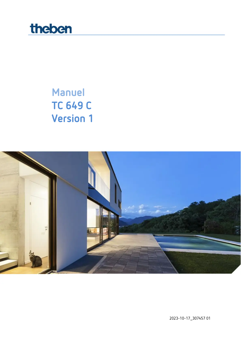 Image de la première page du manuel de l'appareil TC 649 C