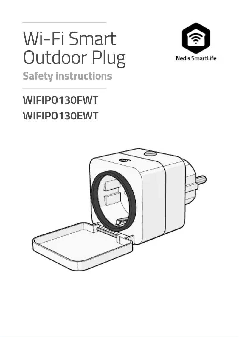 Image de la première page du manuel de l'appareil WIFIPO130EWT