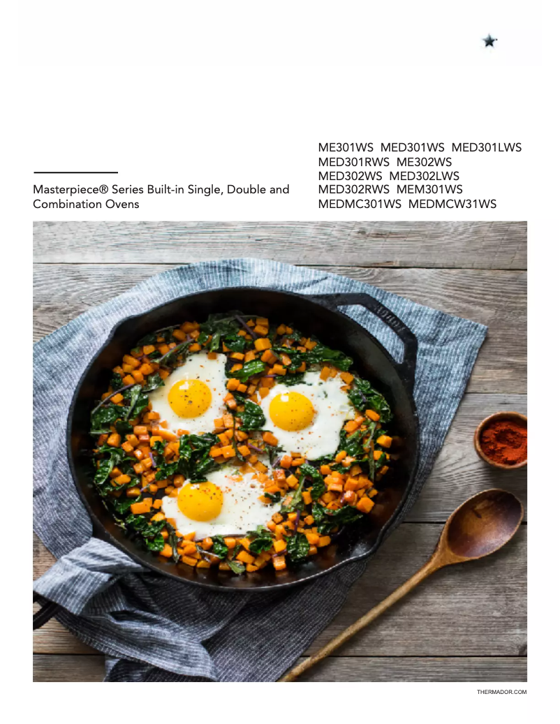 Page 1 de la notice Manuel utilisateur Thermador POD302LW