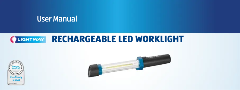 Page n°1 - Manuel utilisateur Lightway GT-C-1-AUS