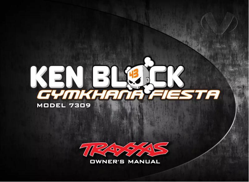 Page n°1 - Manuel utilisateur Traxxas Ken Block Gymkhana Fiesta