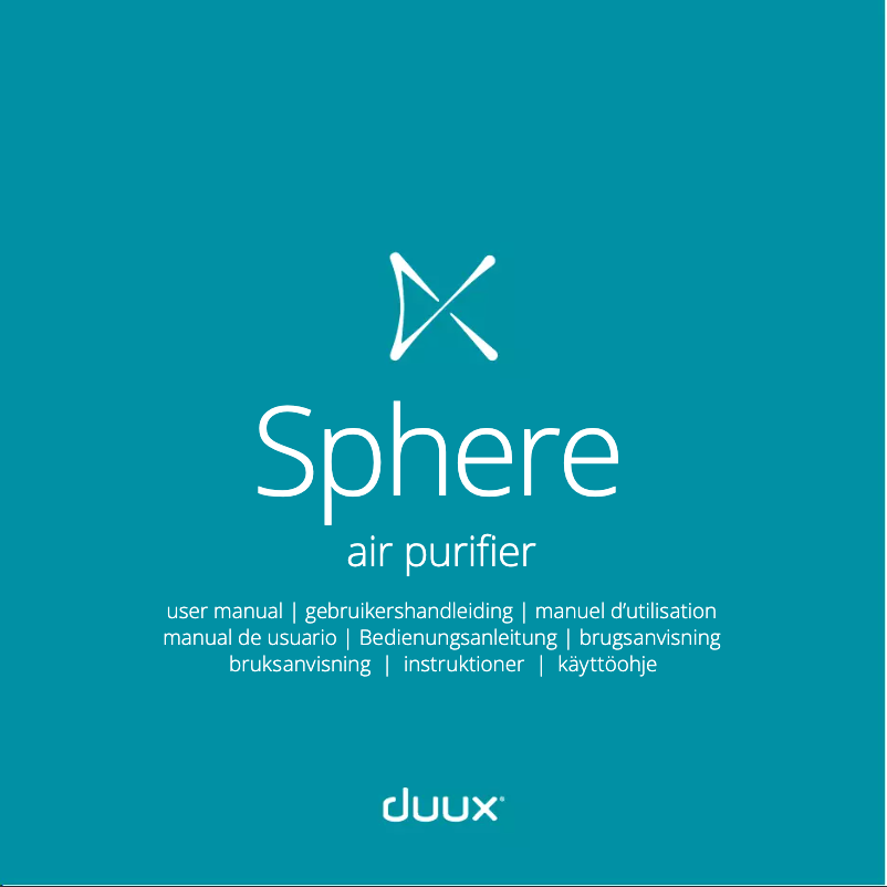Page n°1 - Manuel utilisateur Duux Sphere