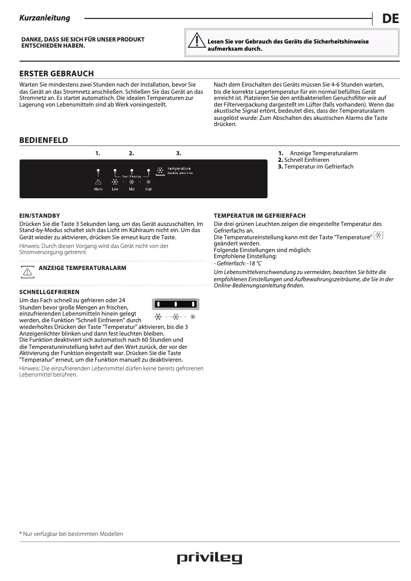 Imagen de la primera página del manual del dispositivo PFVI 9S1