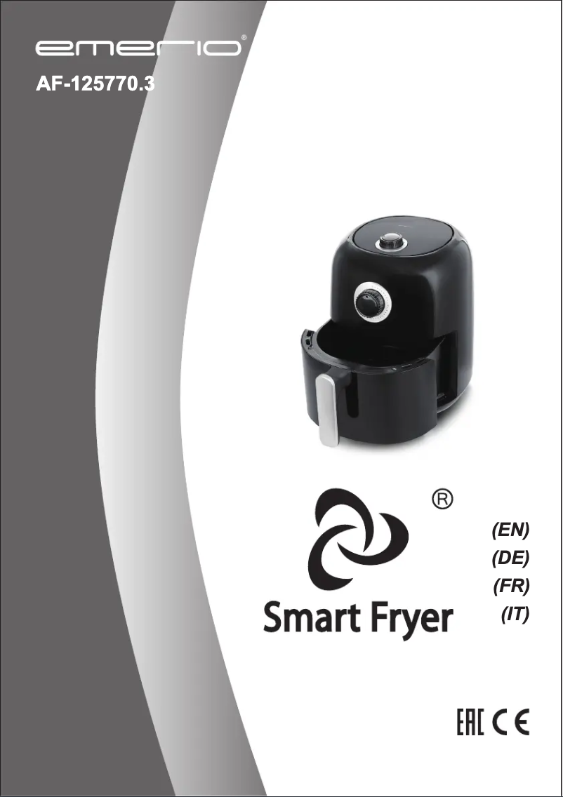 Page n°1 - Manuel utilisateur Emerio AF-125770.3