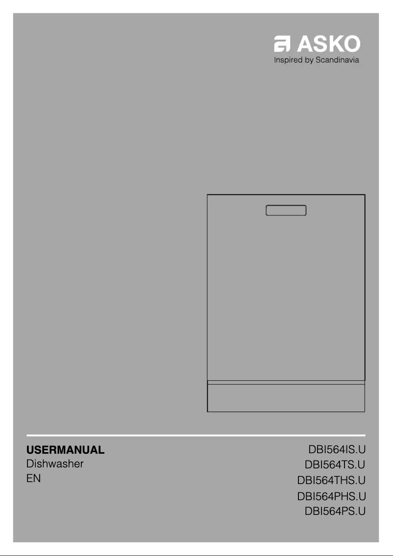 Image de la première page du manuel de l'appareil DBI564PS.U