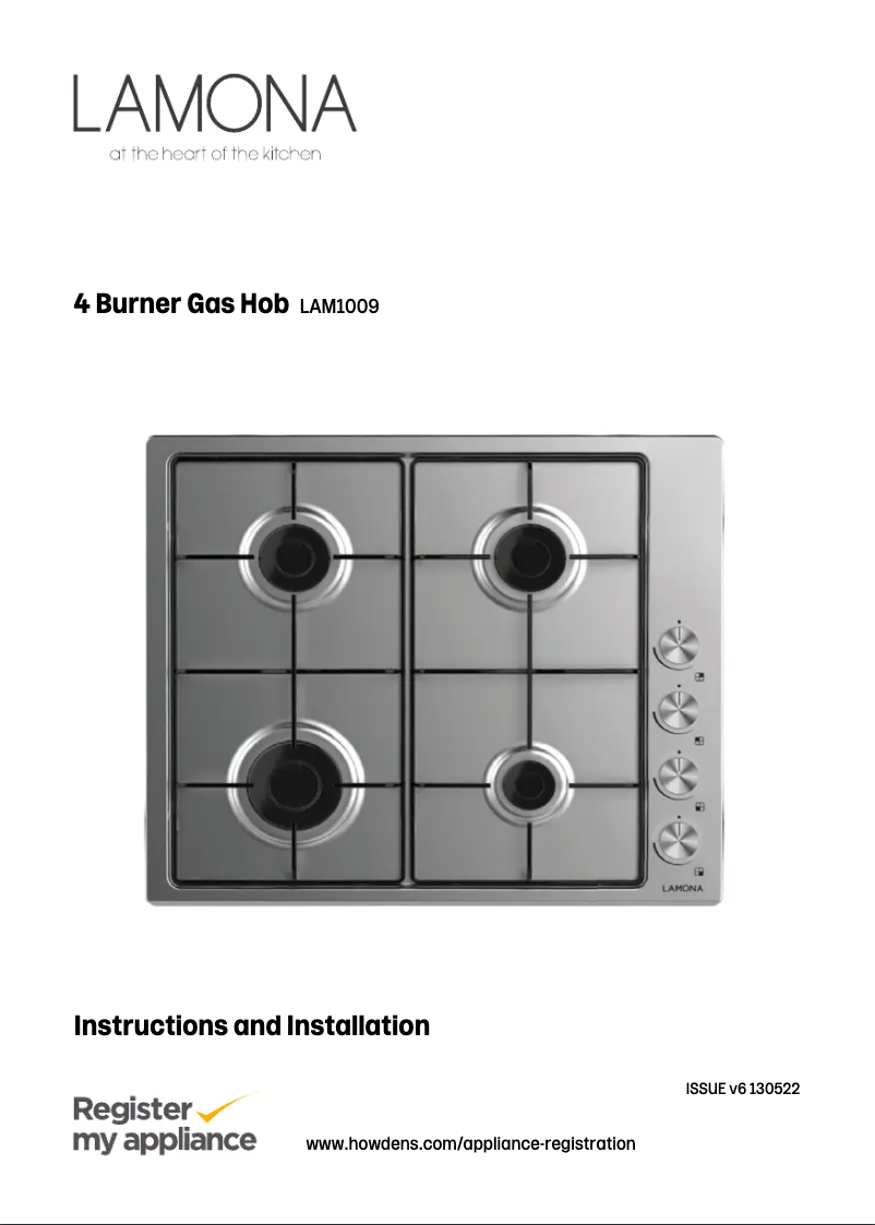 Image de la première page du manuel de l'appareil LAM1009