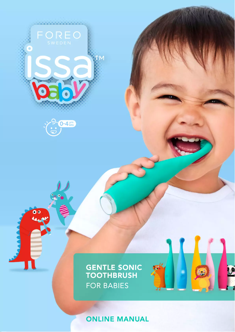Page n°1 - Manuel utilisateur Foreo ISSA baby