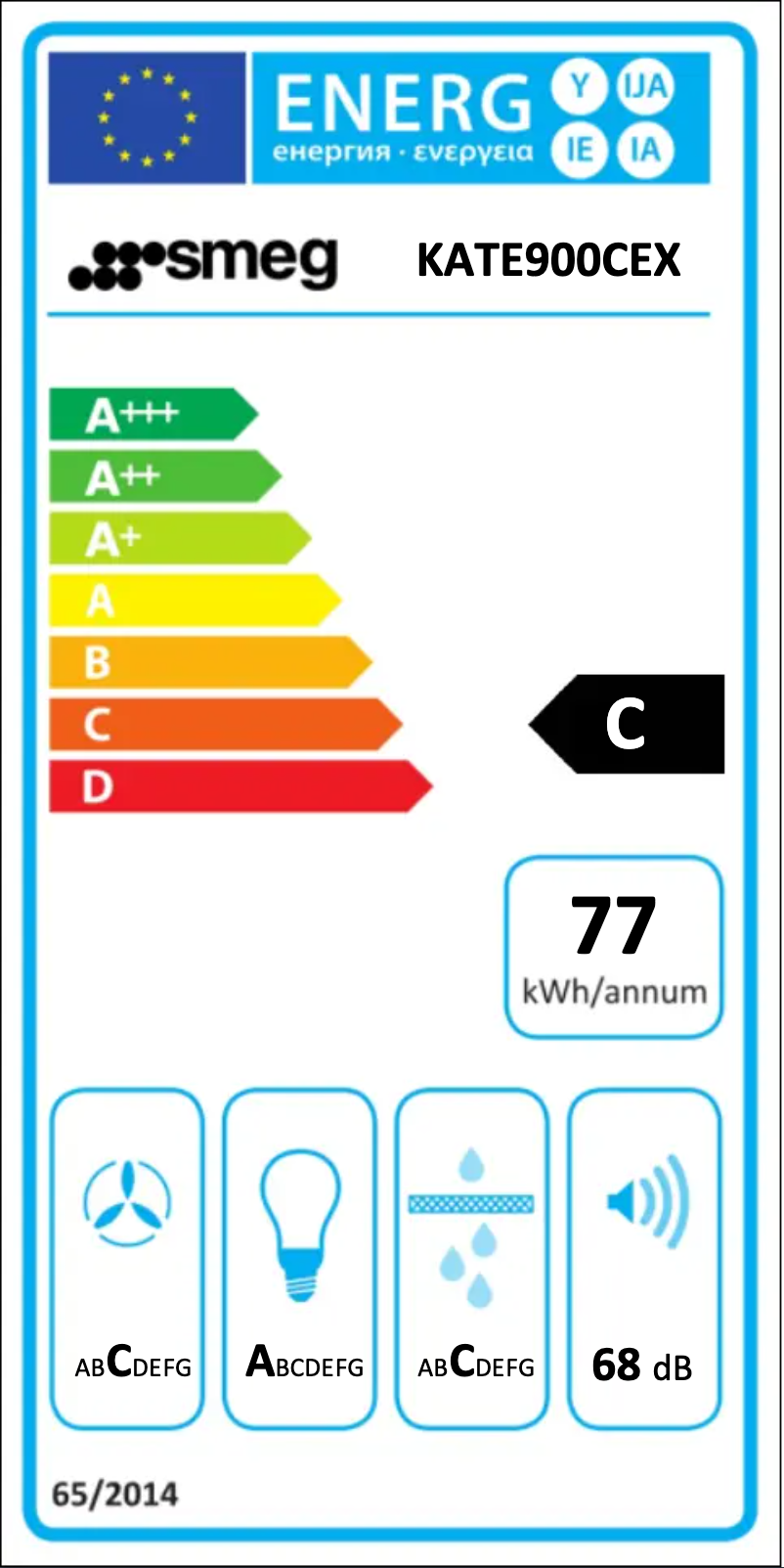 Image de la première page du manuel de l'appareil KATE900CEX