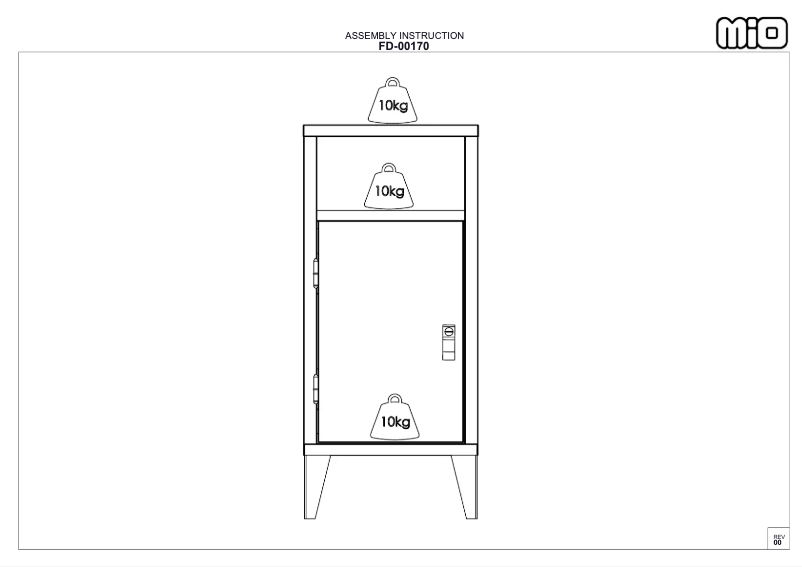 Page 1 de la notice Manuel utilisateur Mio Trend